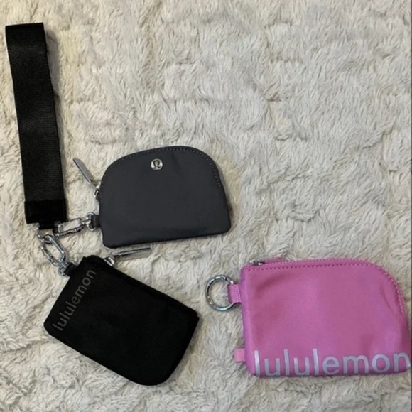 Lululemon 2 Pouch Wristlet & Card Case Bundle - Picture 1 of 12